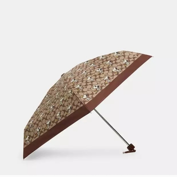 Coach X Peanuts Uv Protection Mini Umbrella NWT - Picture 1 of 5